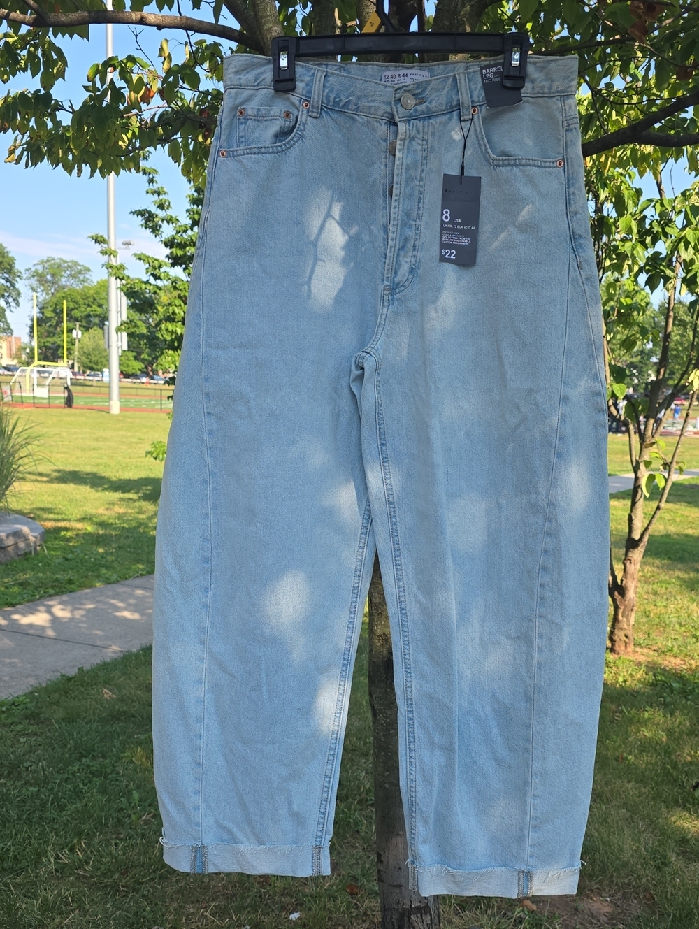 Primark Light Blue Women’s Cropped Jeans